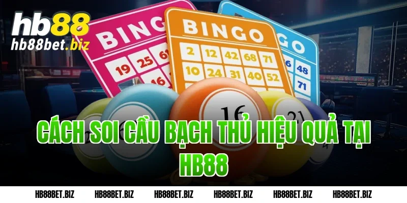 Cách soi cầu bạch thủ hiệu quả tại HB88
