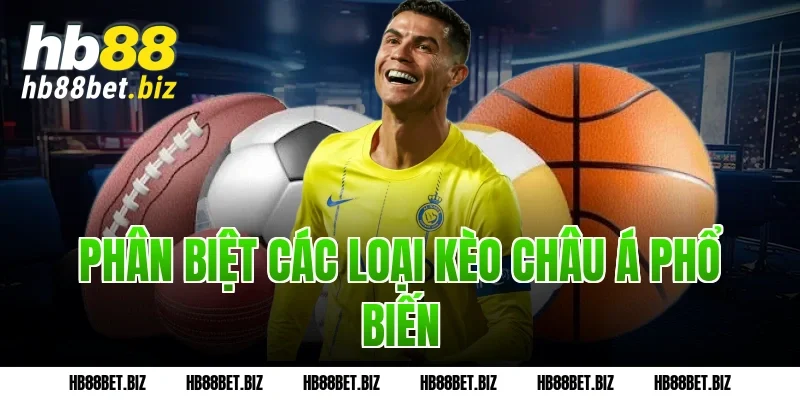 Phân biệt các loại kèo châu Á phổ biến